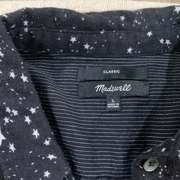 Madewell flannel star shirt - Picture 2 of 3